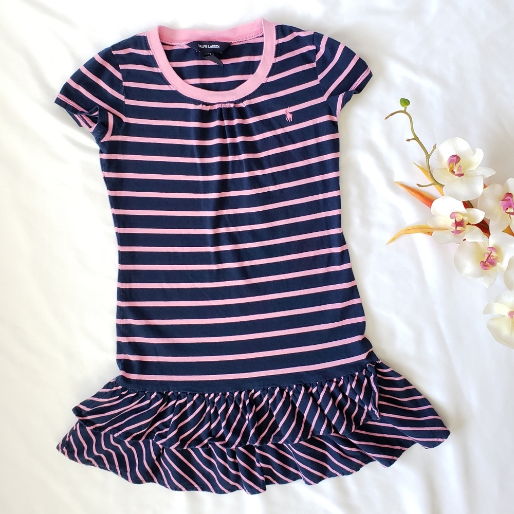 Ralph Lauren | Girl's Stripe Dress